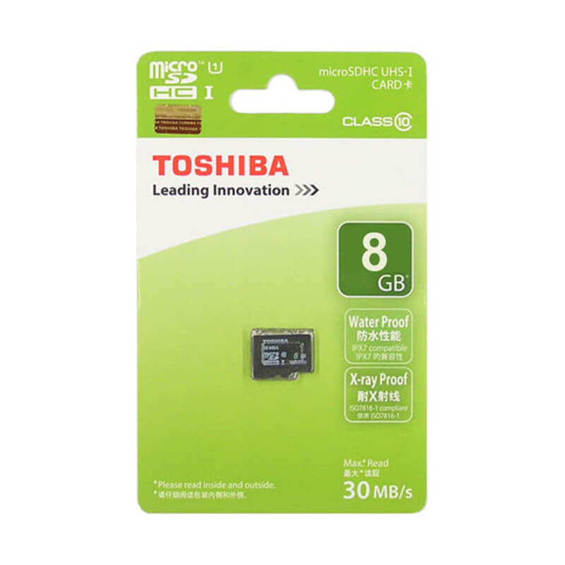 Thẻ nhớ Toshiba 8GB chính hãng bảo hành 2 năm